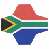 Südafrikanische Flagge Fußball (Flach)