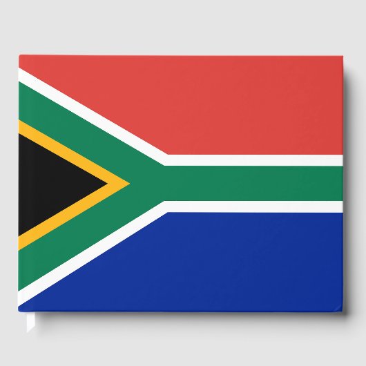 Südafrikanische Flagge Gästebuch (Vorderseite)