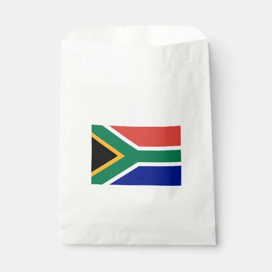 Südafrikanische Flagge Geschenktütchen (Vorderseite)