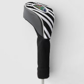 Südafrikanische Flagge Golf Headcover (angewinkelt)
