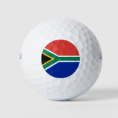 Südafrikanische Flagge Golfball (Vorderseite)