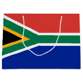 Südafrikanische Flagge Große Geschenktüte (Vorderseite)