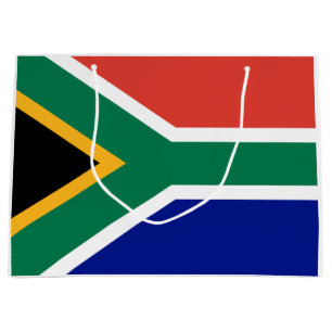 Südafrikanische Flagge Große Geschenktüte
