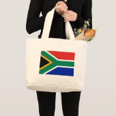 Südafrikanische Flagge Jumbo Stoffbeutel (Vorderseite (Produkt))