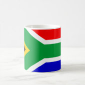 Südafrikanische Flagge Kaffeetasse (Mittel)
