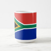 Südafrikanische Flagge Kaffeetasse (Mittel)
