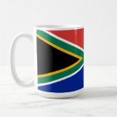 Südafrikanische Flagge Kaffeetasse (Links)
