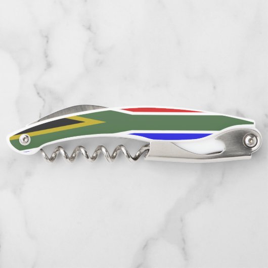 Südafrikanische Flagge Kellnermesser (Rückseite)