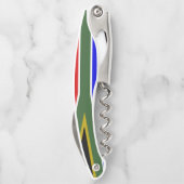 Südafrikanische Flagge Kellnermesser (Rückseite)