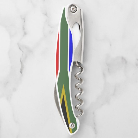 Südafrikanische Flagge Kellnermesser (Rückseite)