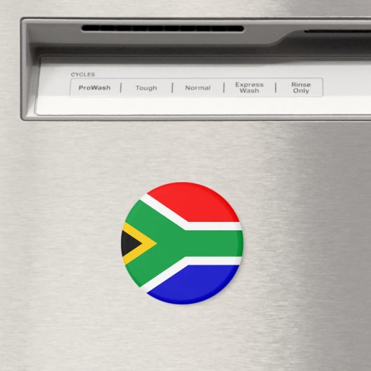 Südafrikanische Flagge Magnet (In Situ (Geschirrspüler))