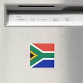 Südafrikanische Flagge Magnet (In Situ (Geschirrspüler))