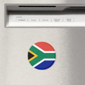 Südafrikanische Flagge Magnet (In Situ (Geschirrspüler))