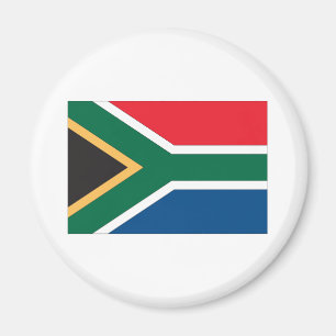 Südafrikanische Flagge Magnet