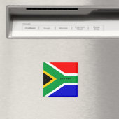 Südafrikanische Flagge Magnet (In Situ (Geschirrspüler))