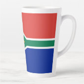 Südafrikanische Flagge Milchtasse (Rechts)