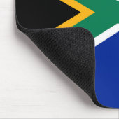 Südafrikanische Flagge Mousepad (Ecke)