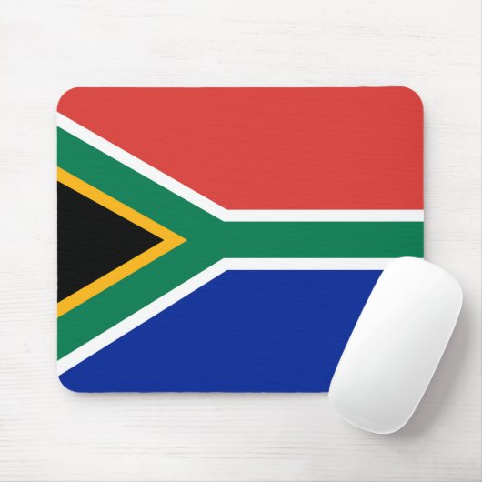 Südafrikanische Flagge Mousepad (Mit Mouse)