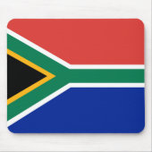 Südafrikanische Flagge Mousepad (Vorne)