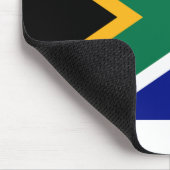 Südafrikanische Flagge Mousepad (Ecke)