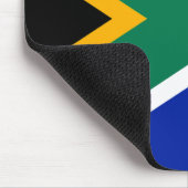 Südafrikanische Flagge Mousepad (Ecke)