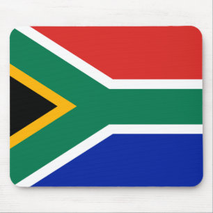 Südafrikanische Flagge Mousepad