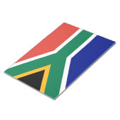 Südafrikanische Flagge Notizblock (angewinkelt)