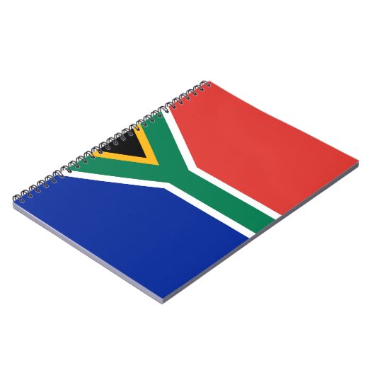 Südafrikanische Flagge Notizblock (Linke Seite)