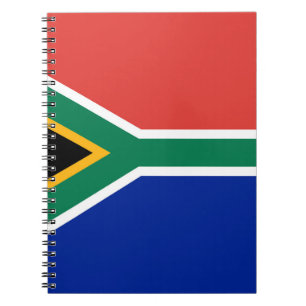 Südafrikanische Flagge Notizblock