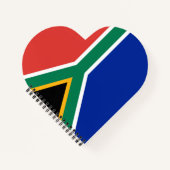 Südafrikanische Flagge Notizblock (Vorderseite)