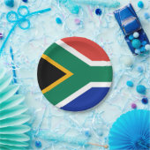 Südafrikanische Flagge Pappteller (Party)