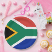 Südafrikanische Flagge Pappteller (Party)