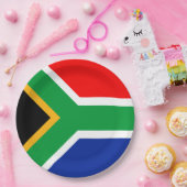 Südafrikanische Flagge Pappteller (Party)