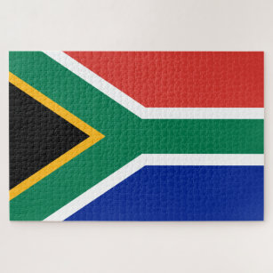 Südafrikanische Flagge Puzzle
