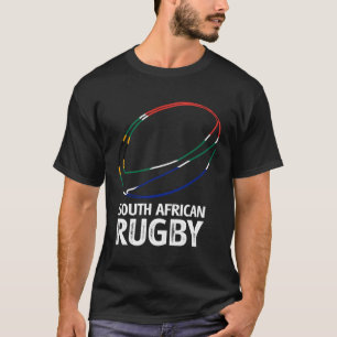 Südafrikanische Flagge Rugby Bokke Südafrika T-Shirt