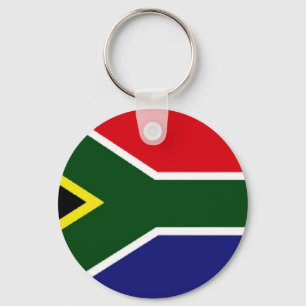 Südafrikanische Flagge Schlüsselanhänger