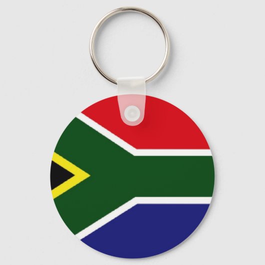 Südafrikanische Flagge Schlüsselanhänger (Vorderseite)