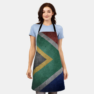 Südafrikanische Flagge Schürze