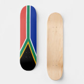 Südafrikanische Flagge Skateboard (Vorderseite)