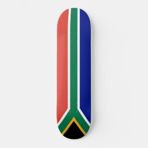 Südafrikanische Flagge Skateboard