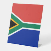 Südafrikanische Flagge Sockelschild (Vorderseite)