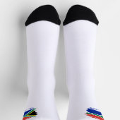 Südafrikanische Flagge Socken (Oben)