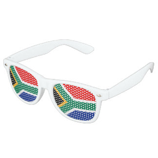 Südafrikanische Flagge Sonnenbrille