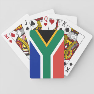 Südafrikanische Flagge Spielkarten