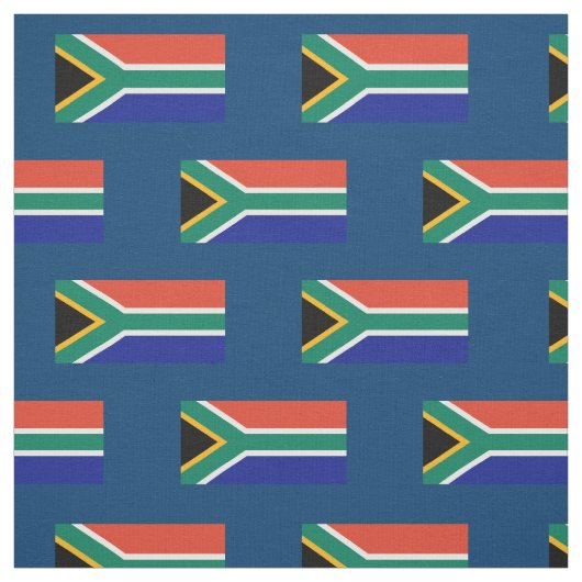 Südafrikanische Flagge Stoff (Muster)