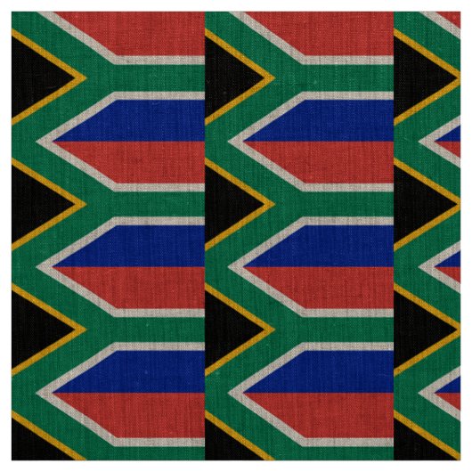 Südafrikanische Flagge Stoff (Muster)