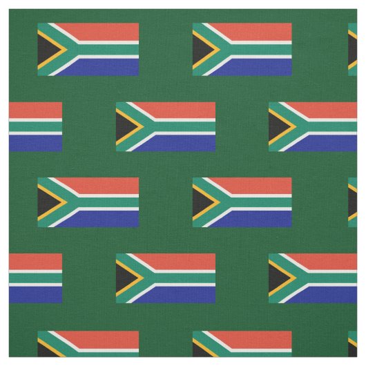 Südafrikanische Flagge Stoff (Muster)