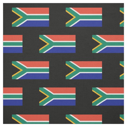 Südafrikanische Flagge Stoff (Muster)