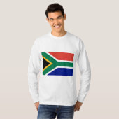 Südafrikanische Flagge T-Shirt (Vorne ganz)