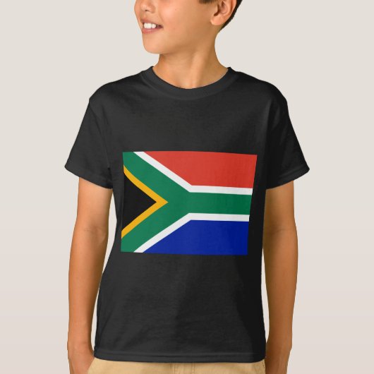 Südafrikanische Flagge T-Shirt (Vorderseite)